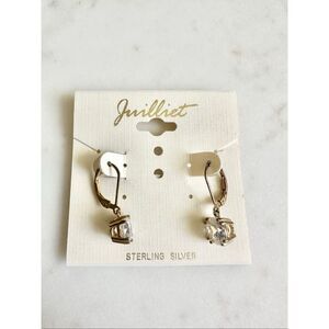 Juilliet dangle earrings - sterling silver